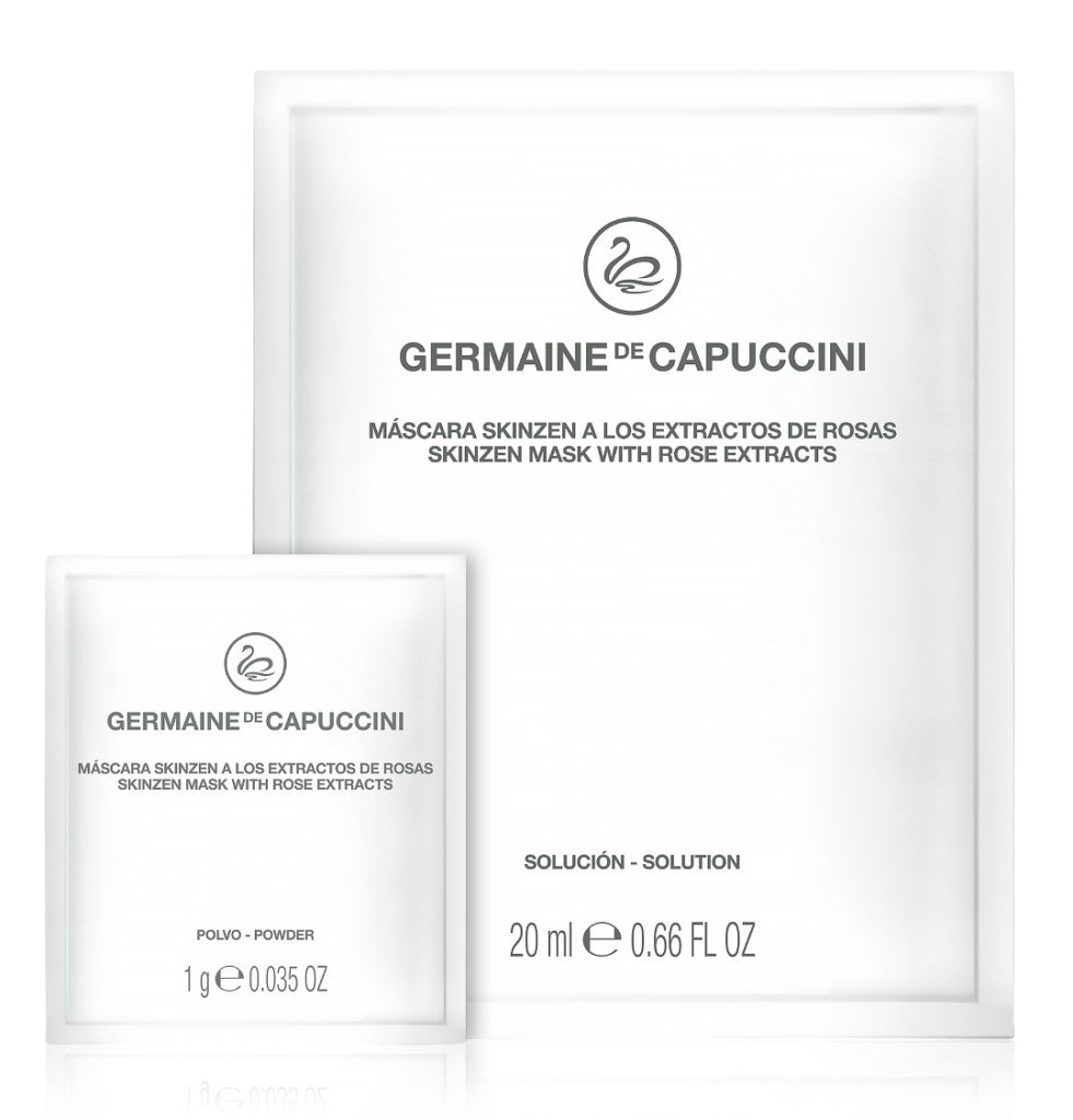 Skinzen mask with rose extracts - 10 stuks