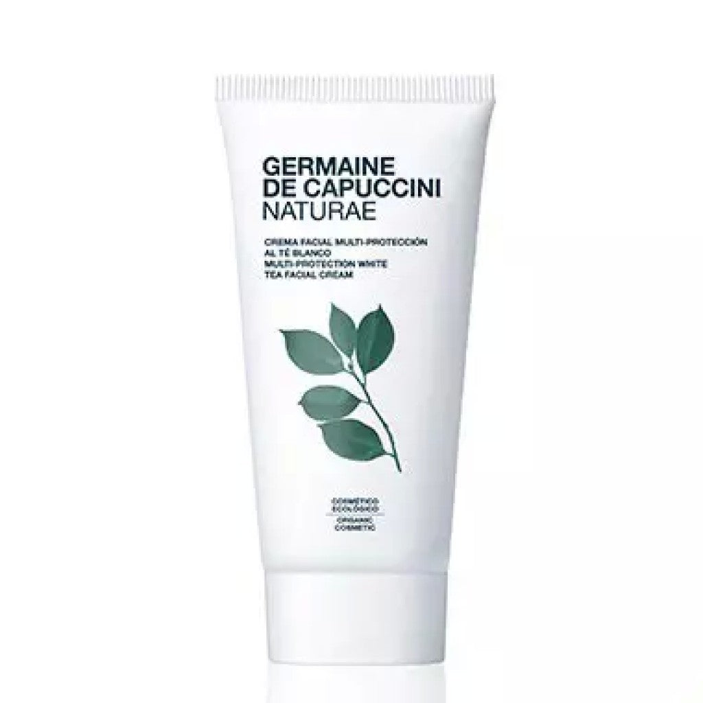 Multi-protection white tea facial cream